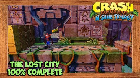 the lost city metal boxes|crash bandicoot lost city boxes.